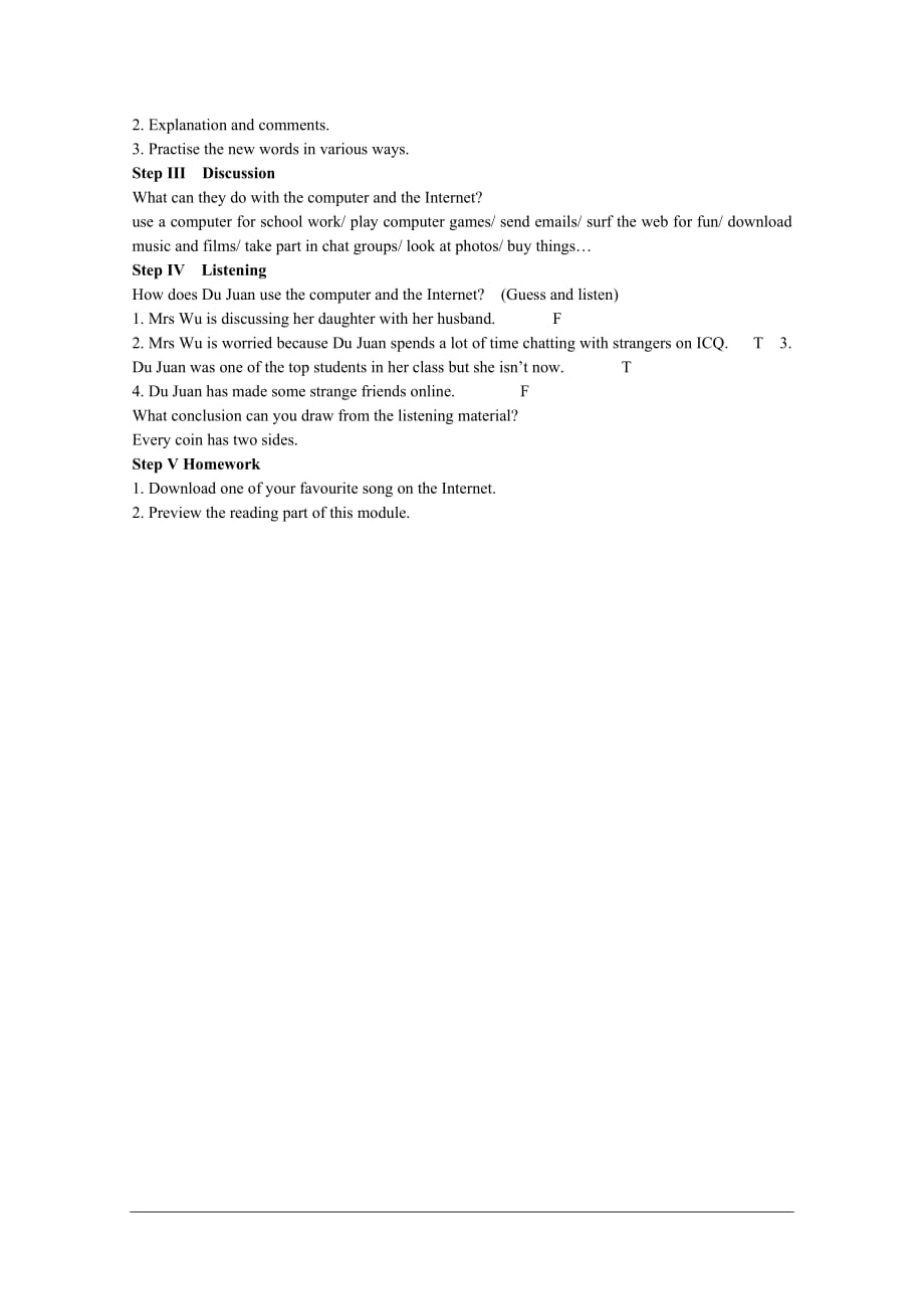 高中英语：module6introductionandvocabulary教案外研必修1.doc_第2页