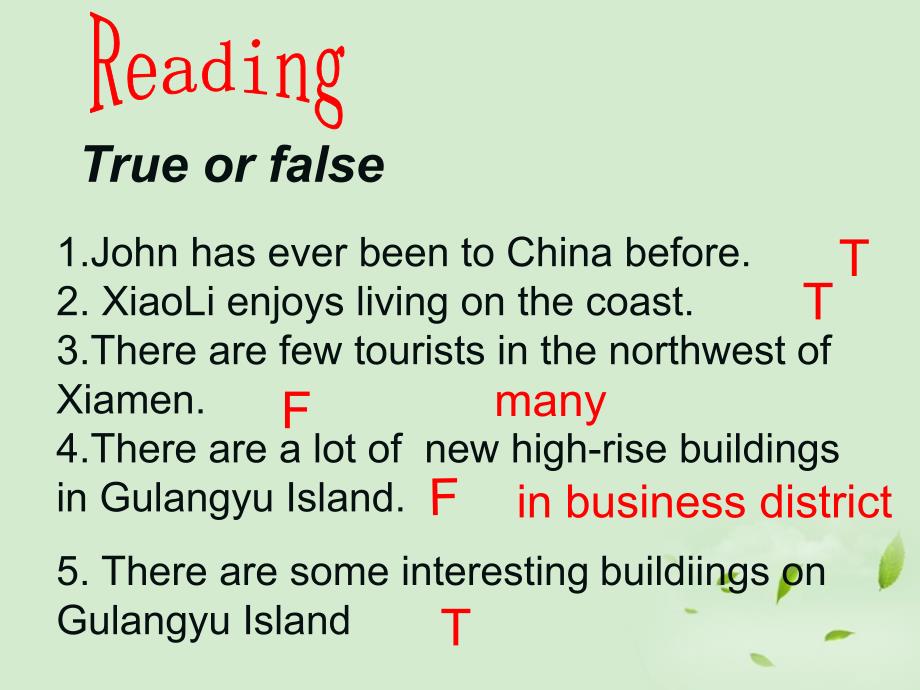 高中英语 MOdule4 Reading课件 外研必修.ppt_第3页