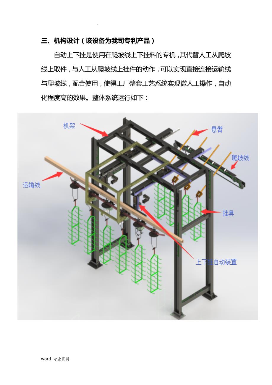 自动上下挂设备技术方案设计_第4页