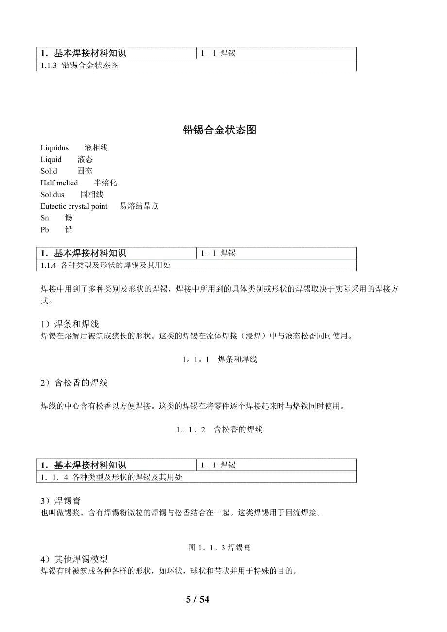 （培训体系）手工焊接工艺培训教材_第5页