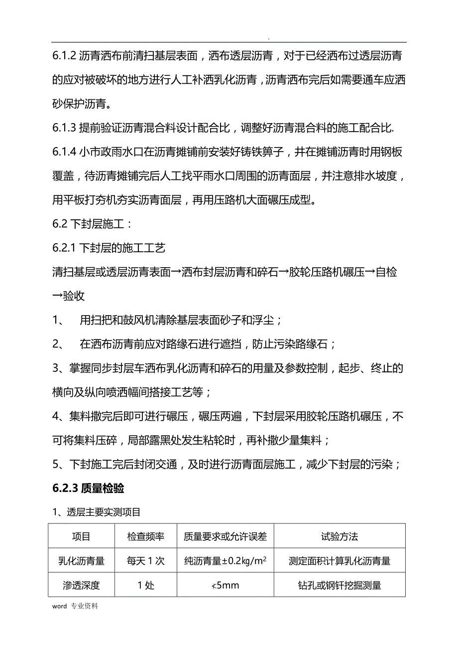 市政道路沥青面层建筑施工组织设计_第3页