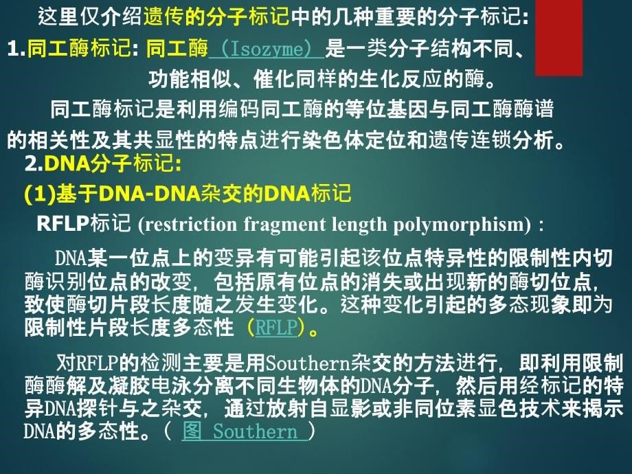 遗传标记与作图ppt课件_第5页