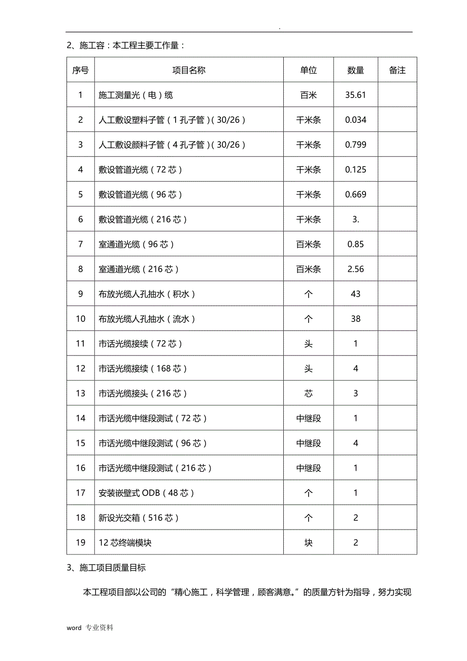 光缆建筑施工设计方案_第2页