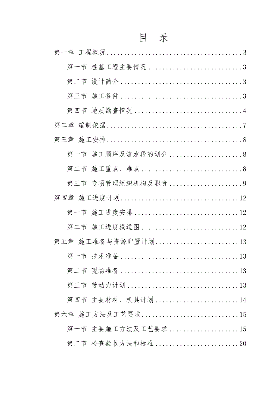 新马动力创新园项目人工挖孔桩专项工程施工设计方案_第1页