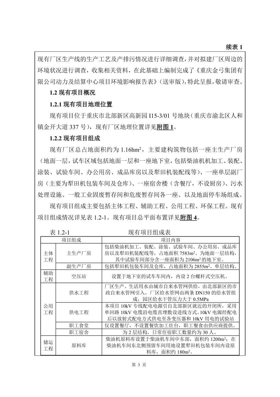 金弓集团动力及结算中心项目环评报告表_第5页