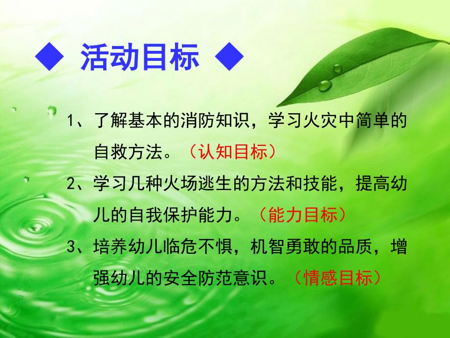 幼儿园大班社会活动《安全在我身边》课件幻灯片教案资料_第2页