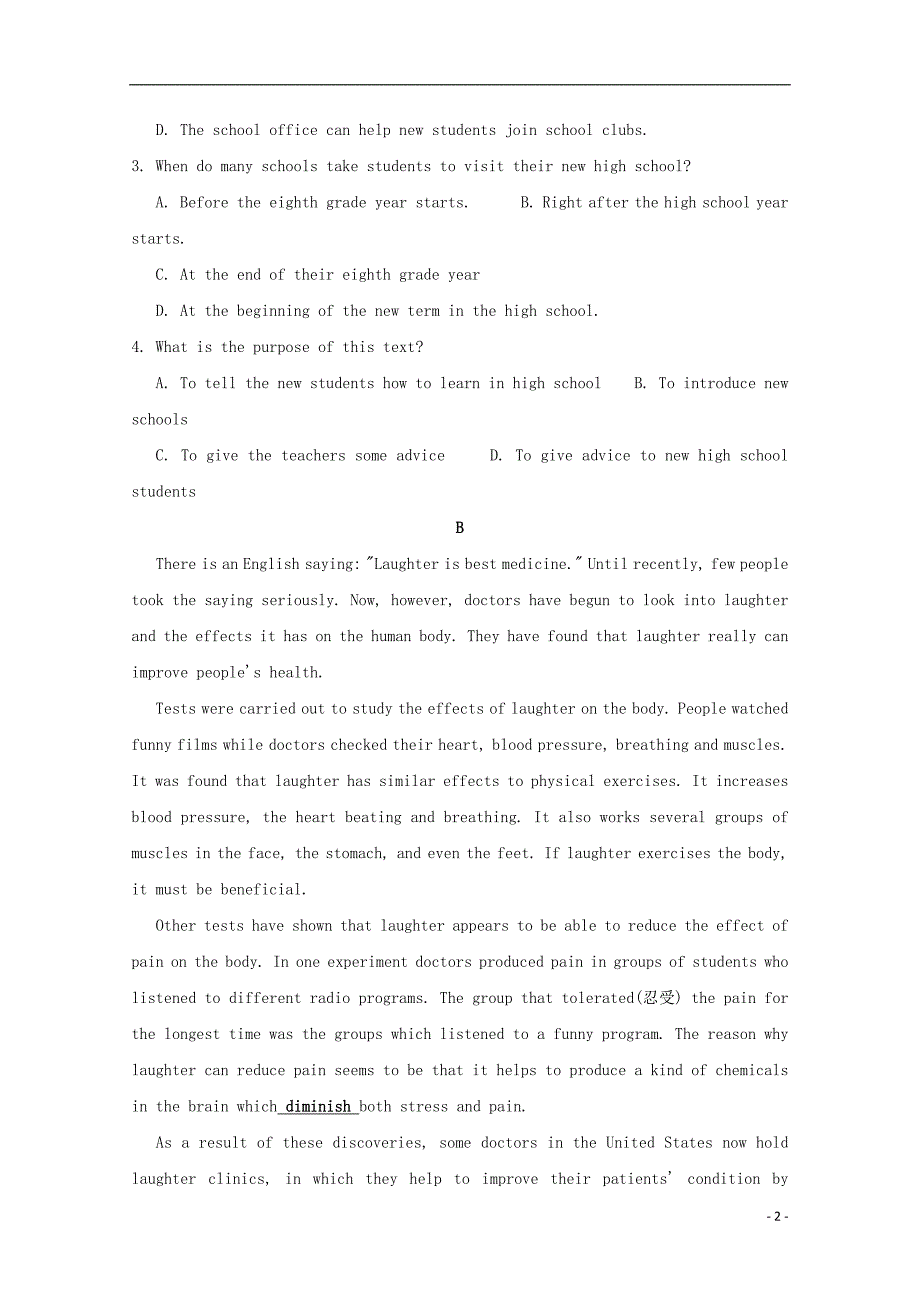 河北省武邑中学2018_学年高一英语上学期寒假作业24.doc_第2页