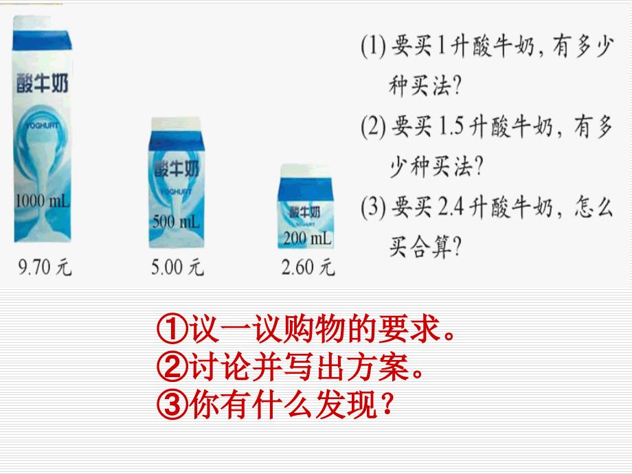 小学五年级下学期数学《购物策略》课件、北师大《小数除法》复习_第4页