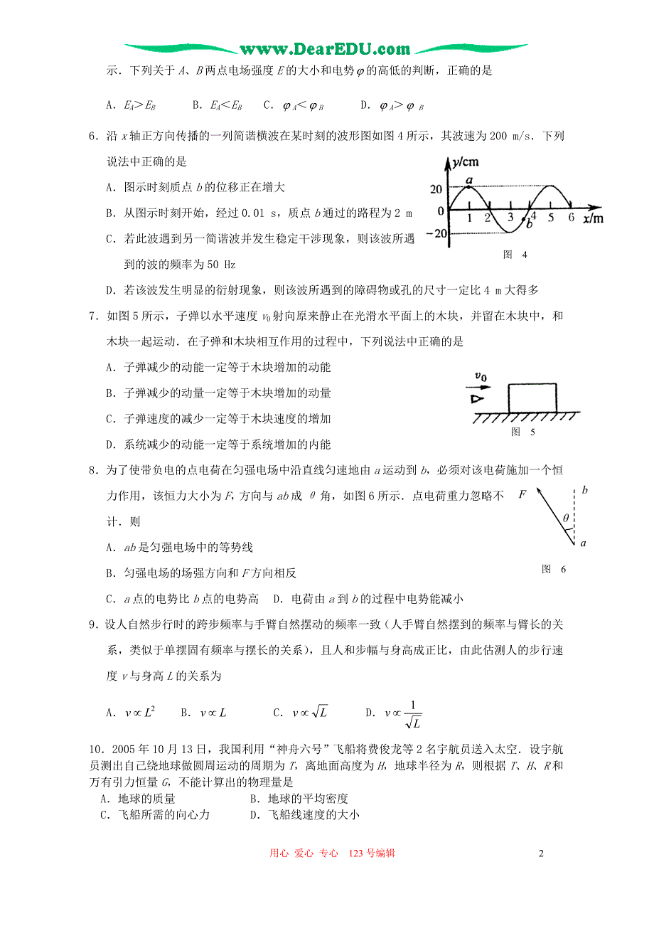 山东济南高考物理压题卷 .doc_第2页