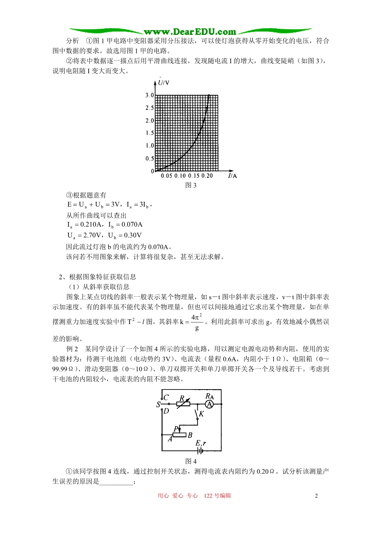 用图象处理实验数据 学法指导 不分本.doc_第2页