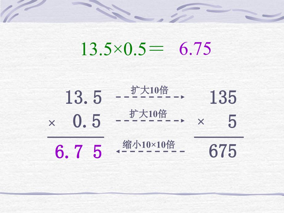 人教版五年级数学上册《一个数乘小数》课件、北师大《小数除法》复习_第3页