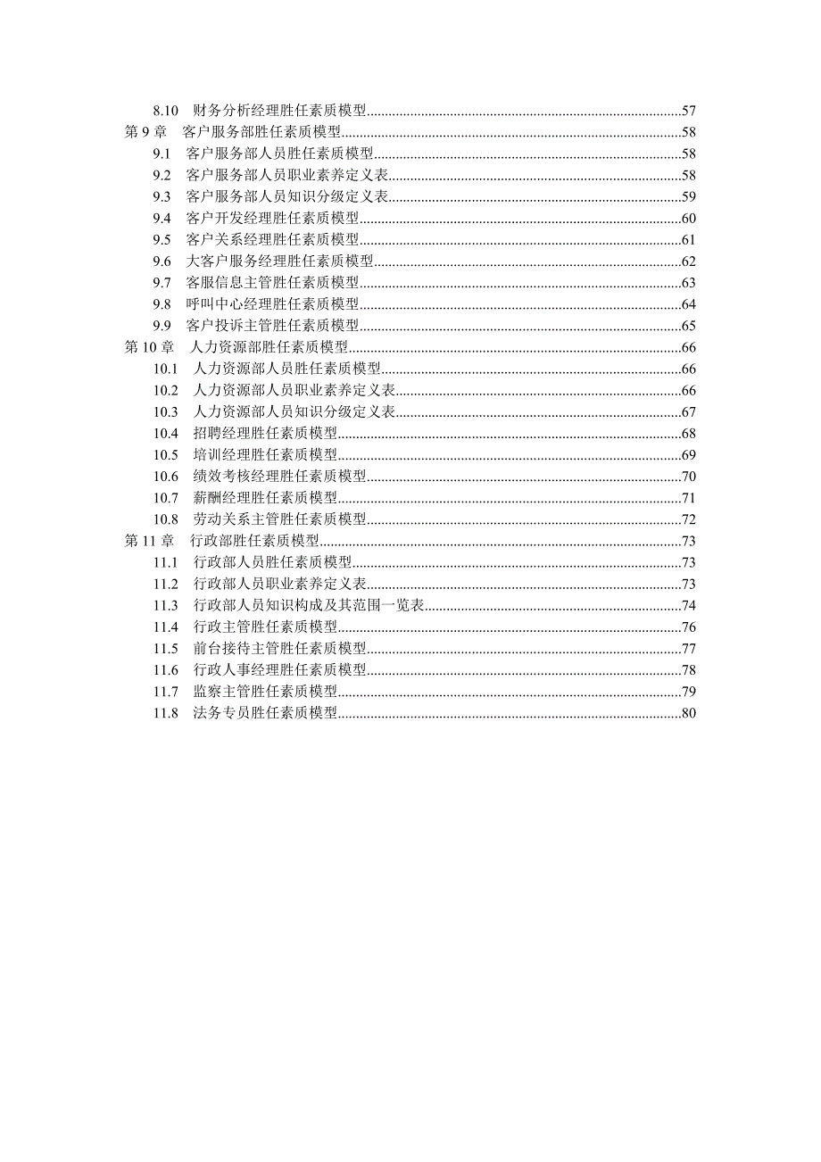 （员工管理）公司员工胜任素质模型_第3页