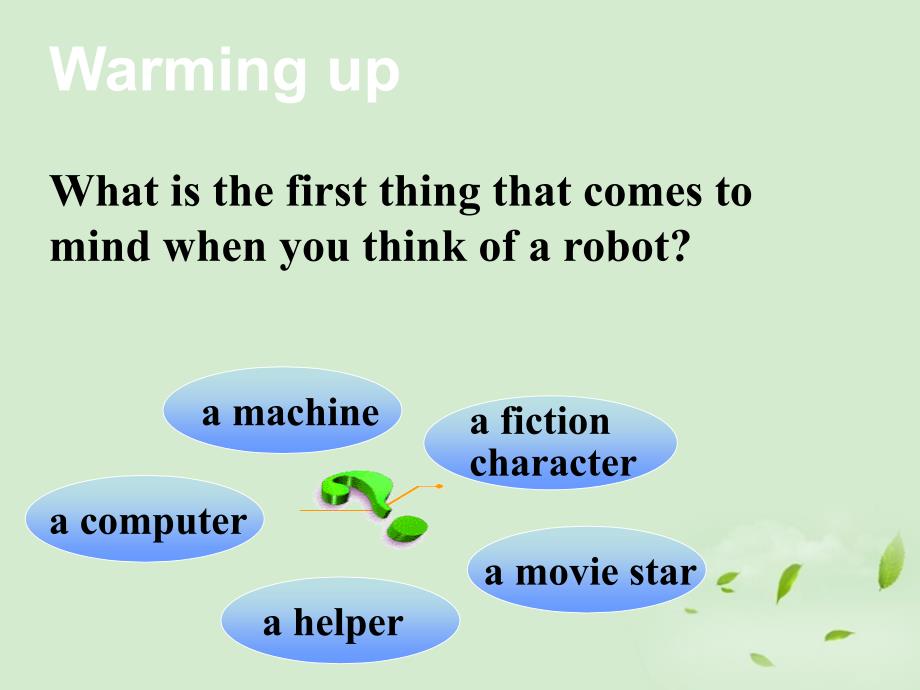 高中英语Unit2WarmingupandPrereading教学新人教必修7.ppt_第2页