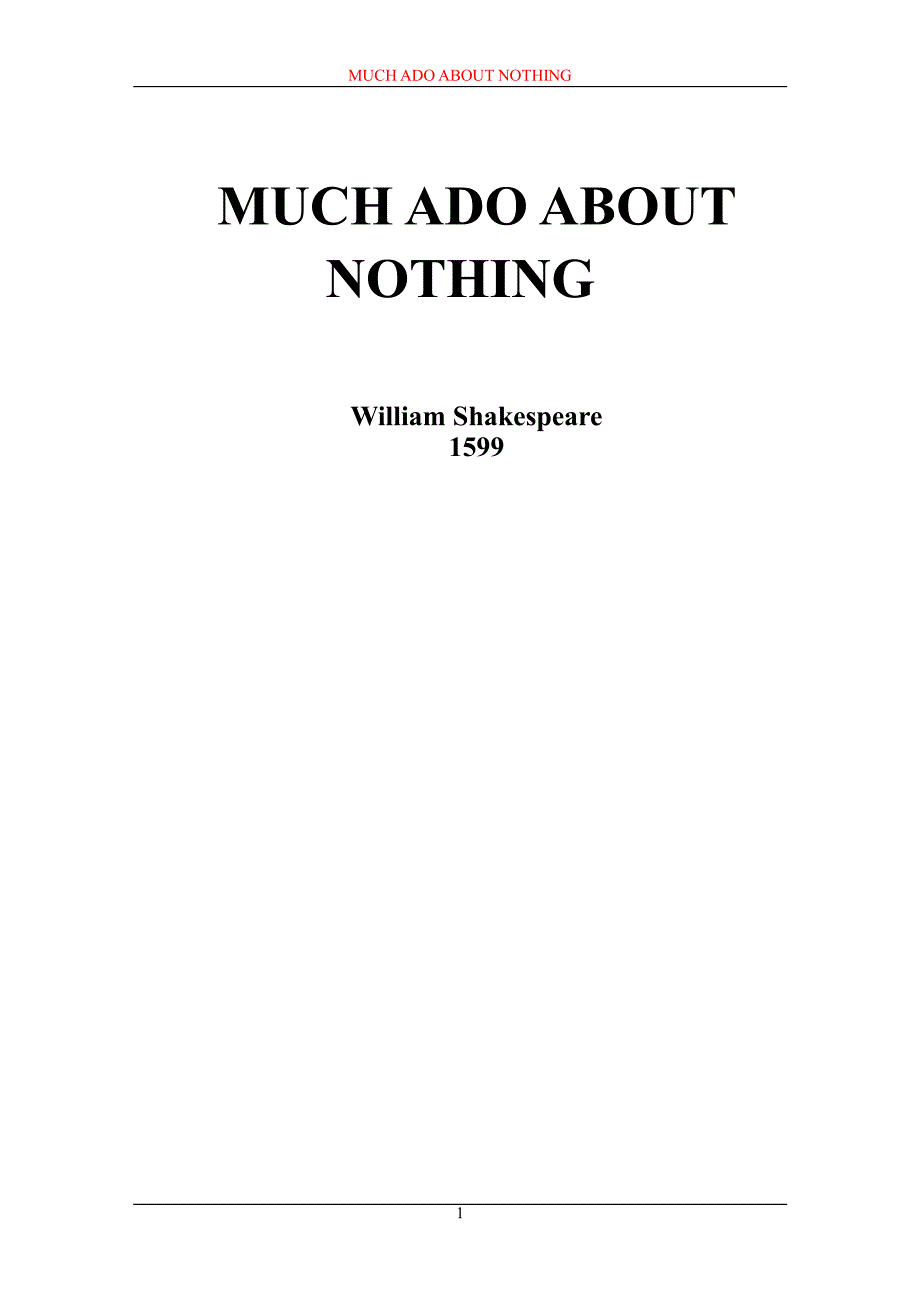 高中英语英语名著MuchAdoaboutNothing无事生非阅读素材pdf.pdf_第1页