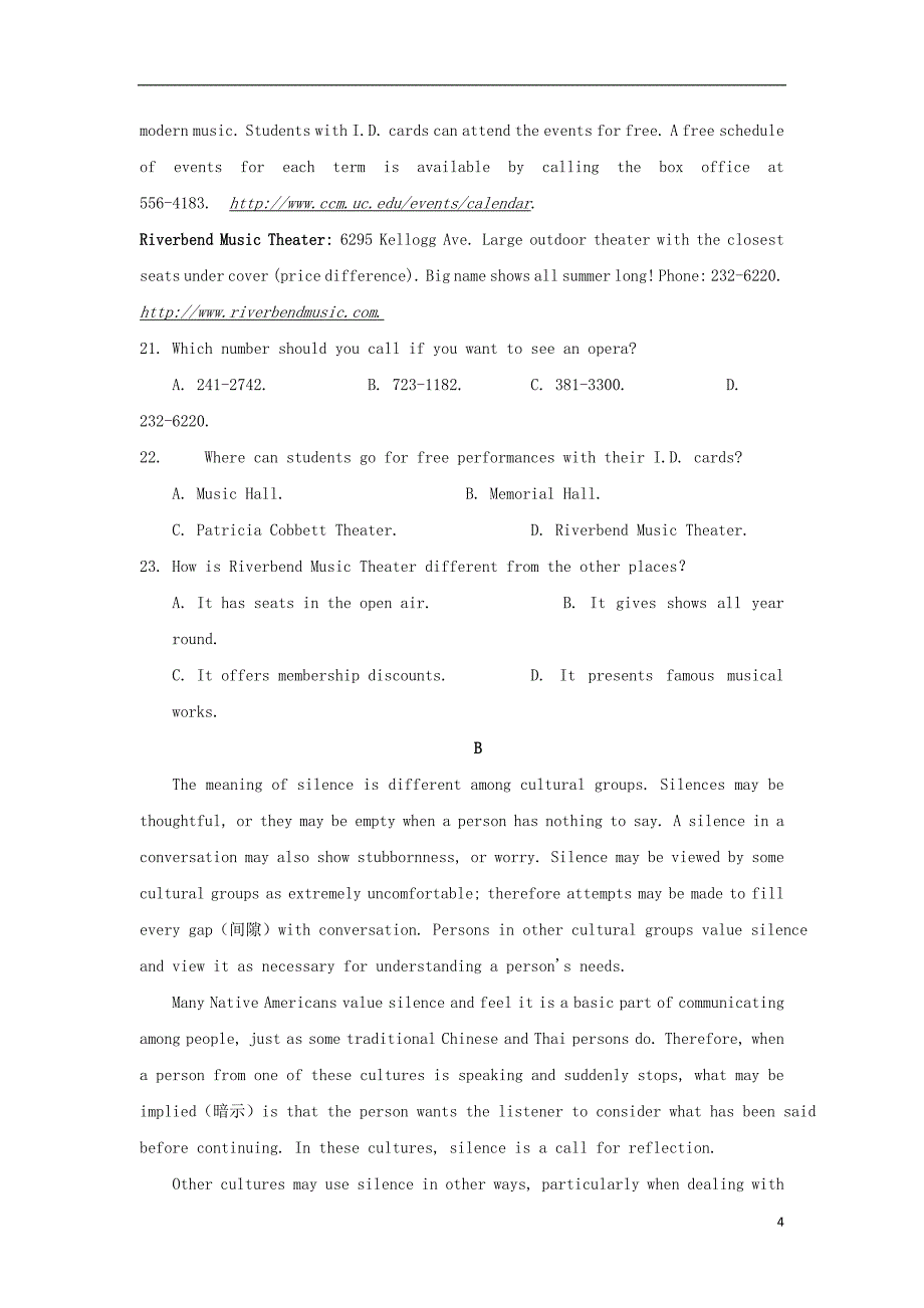 浙江省_学年高一英语上学期期中试题.doc_第4页