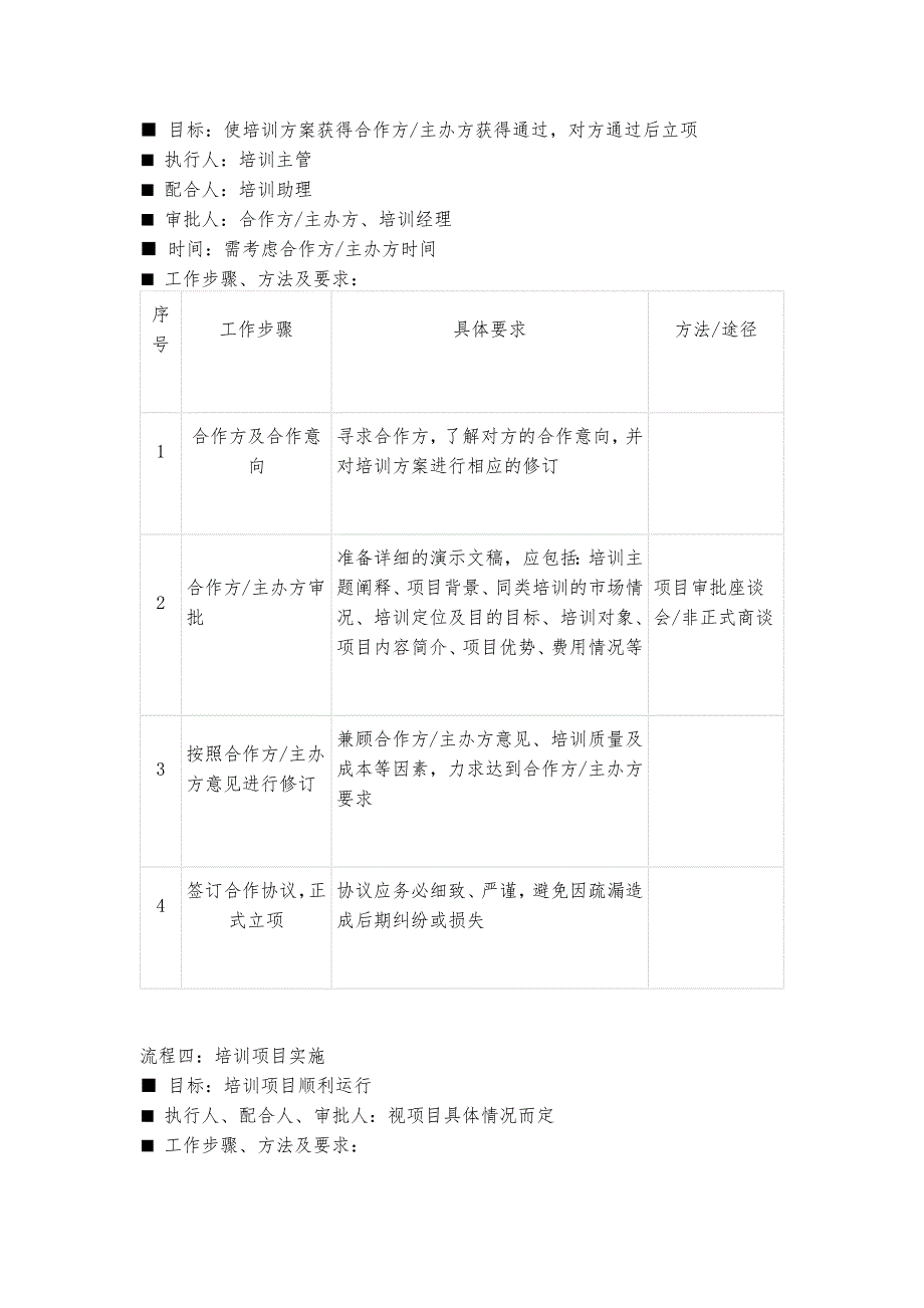 培训项目操作流程图_第4页