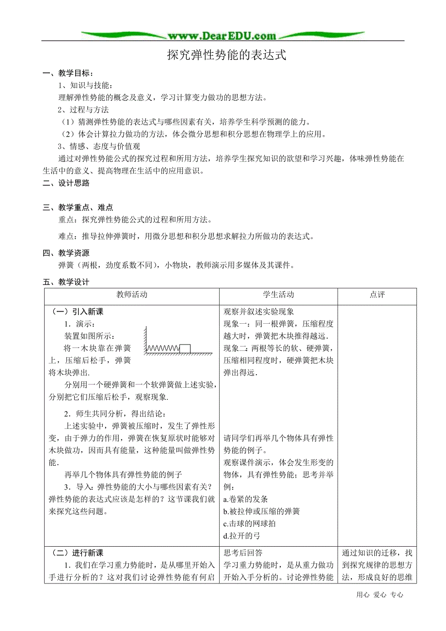 高中物理必修2探究弹性势能的表达式3.doc_第1页