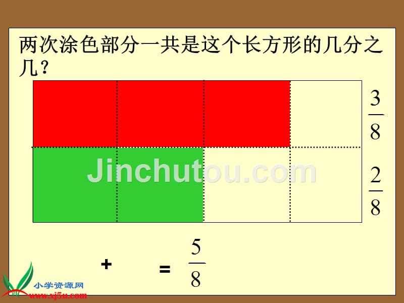 苏教版数学三上《认识分数》课件之一、北师大《小数除法》复习_第4页