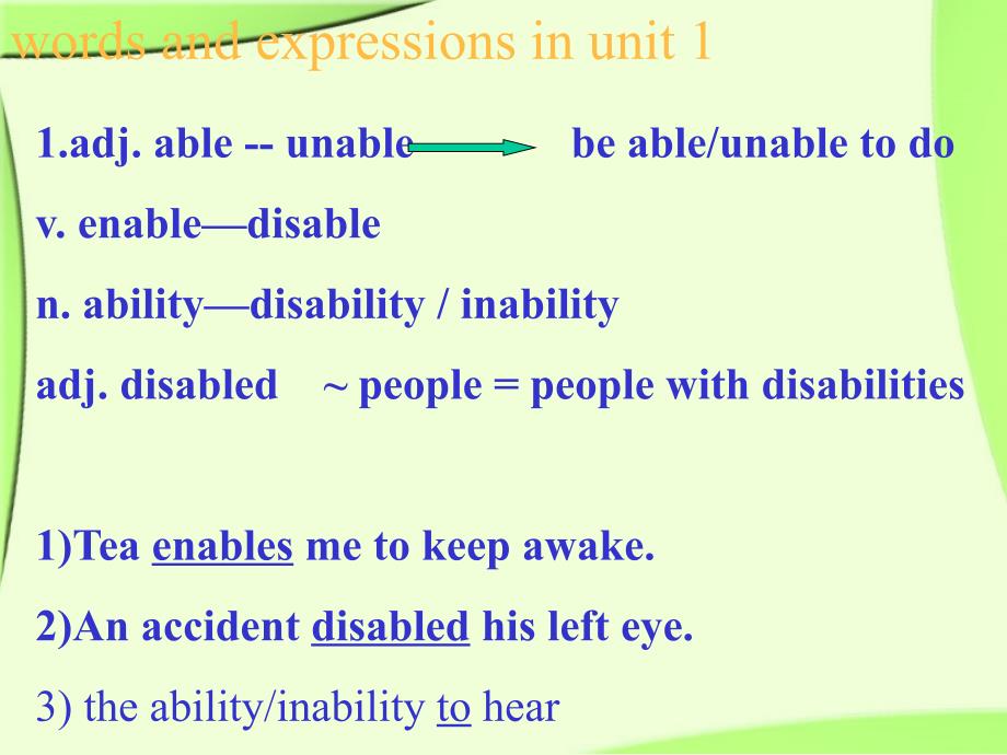 高中英语Unit1Livingwellwordsandexpressions.ppt_第2页