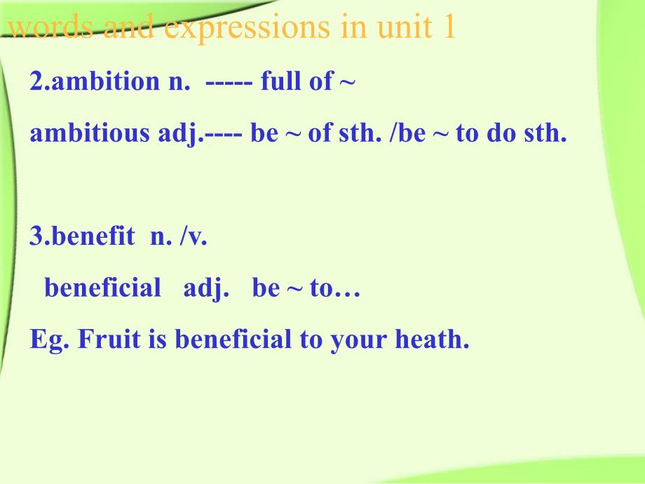 高中英语Unit1Livingwellwordsandexpressions.ppt_第3页