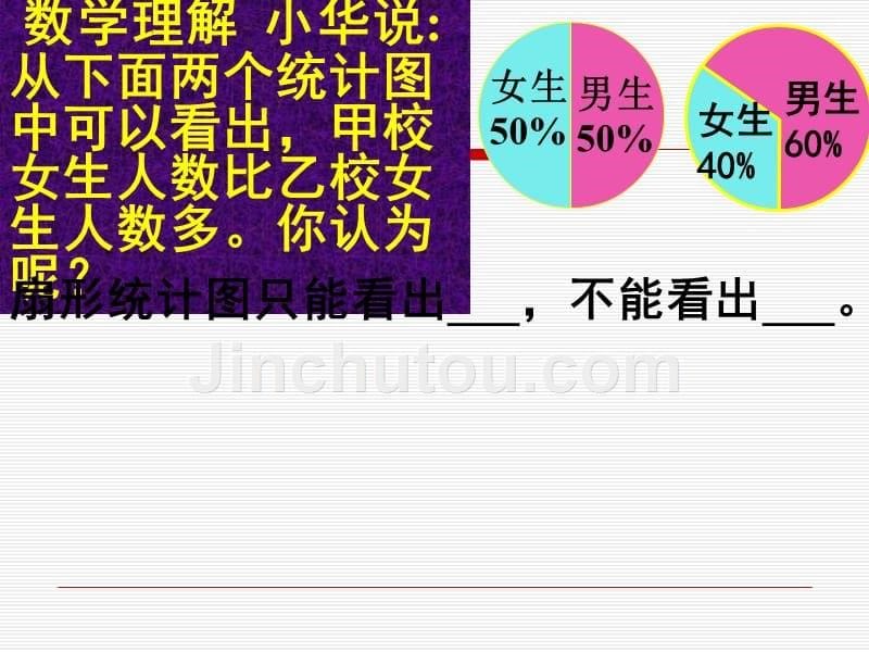 苏教版六年级下册数学《扇形统计图》课件、北师大《小数除法》复习_第5页