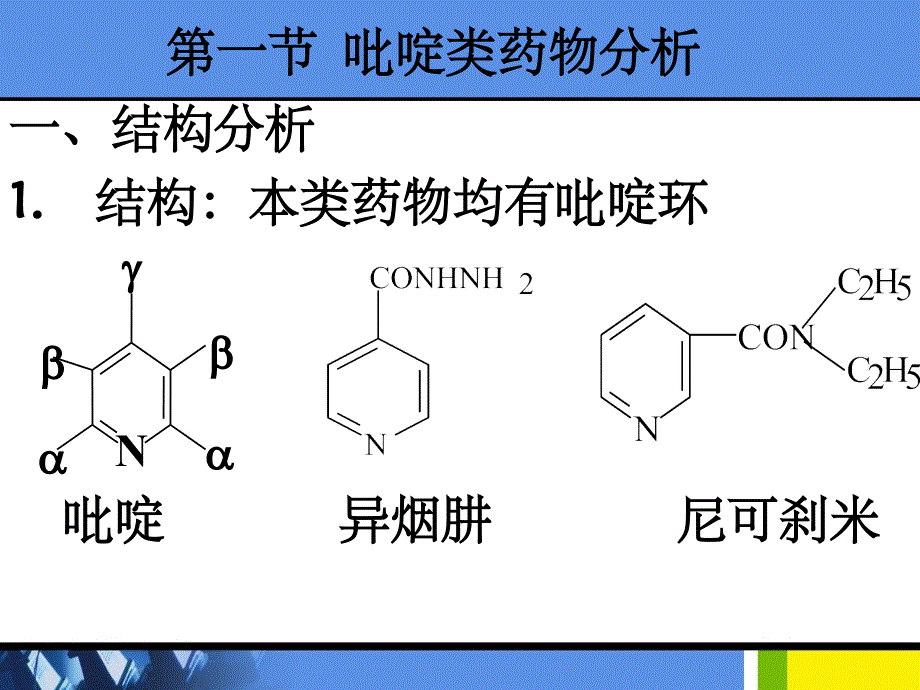 杂环类药物的分析PPT课件_第3页