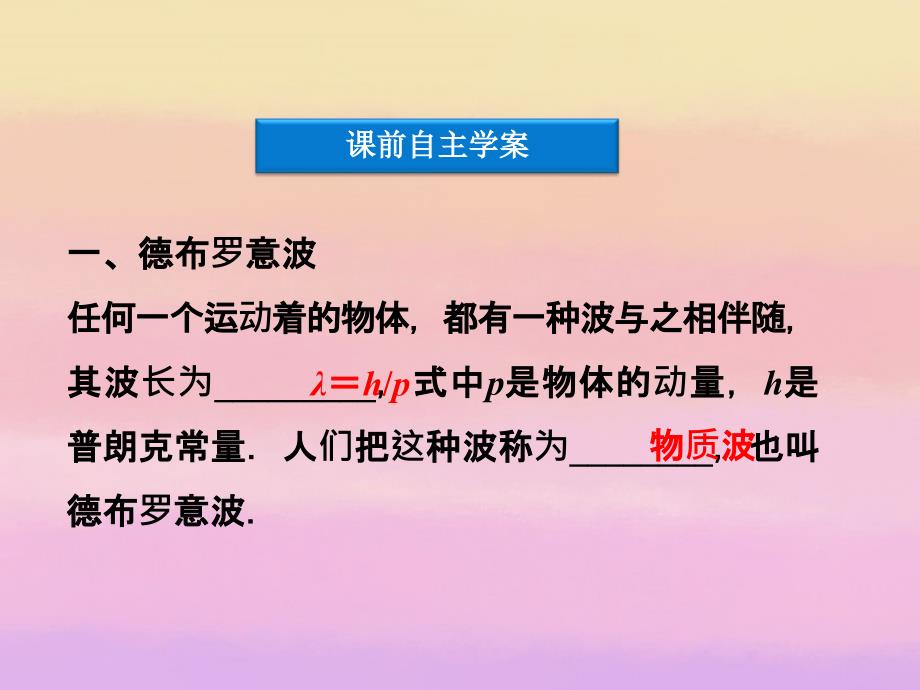 高中物理 2.4 实物是粒子还是波 沪科选修35.ppt_第4页