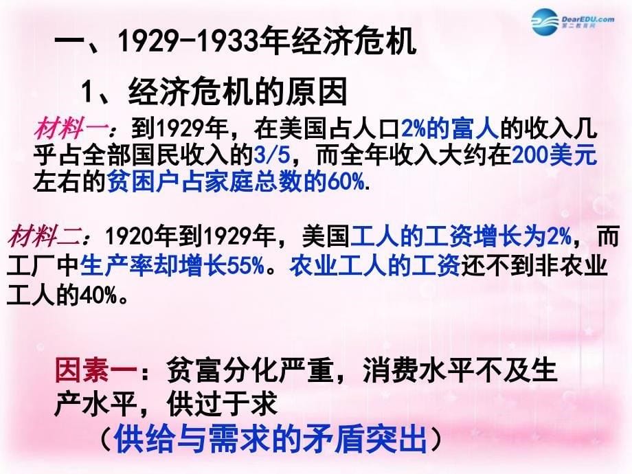 广东翁源翁源中学高中历史 第15课 大萧条与罗斯福新政 岳麓必修2.ppt_第5页