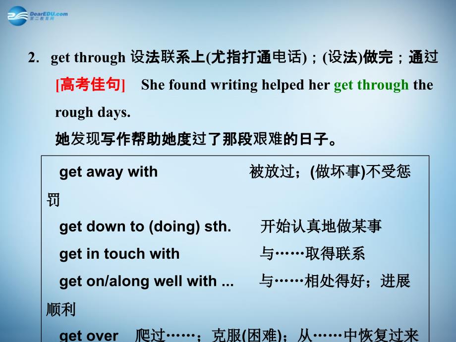 河北抚宁第六中学高二英语Bo8Unit3phrasesandsentences.ppt_第3页