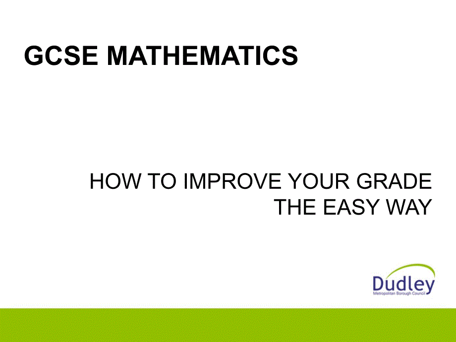 IGCSE-数学考试注意要点讲课教案_第1页