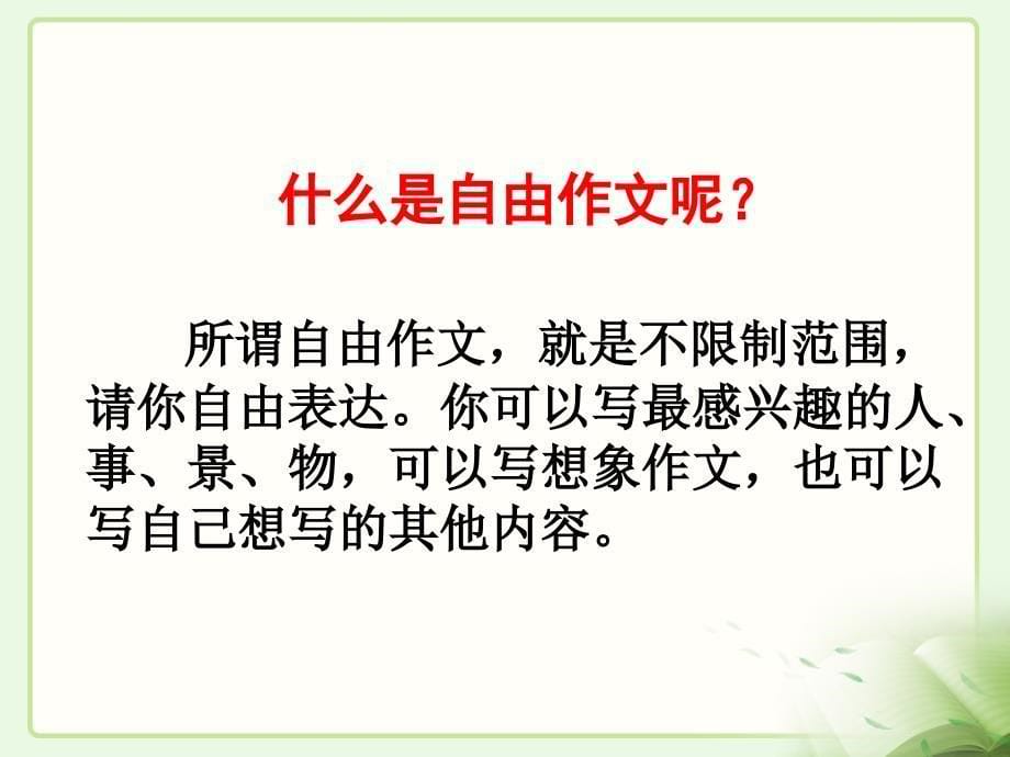 人教版小学六年级语文下册第五单元《口语交际_习作五》教学课件_第5页