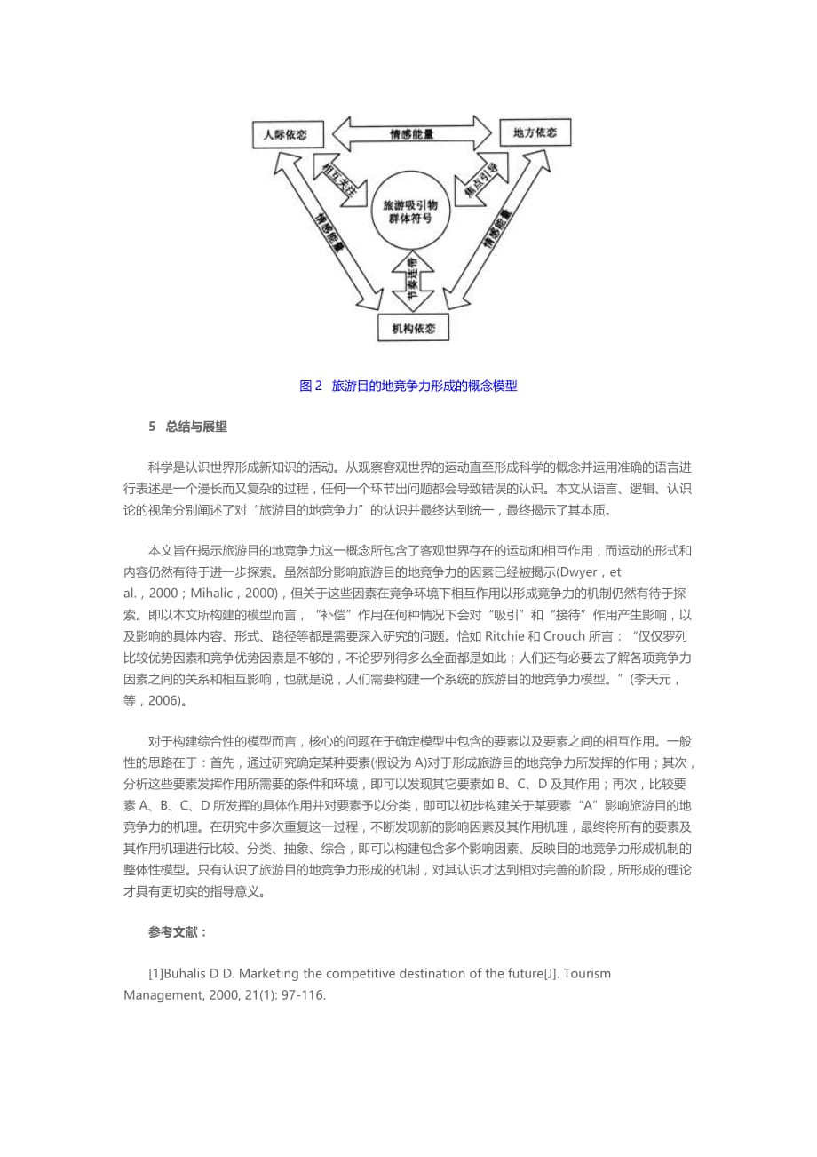 旅游目的地竞争力的内涵辨析及概念模型构建下_第3页