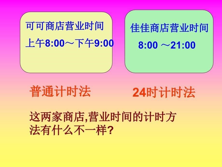 ２４时计时法教学提纲_第5页