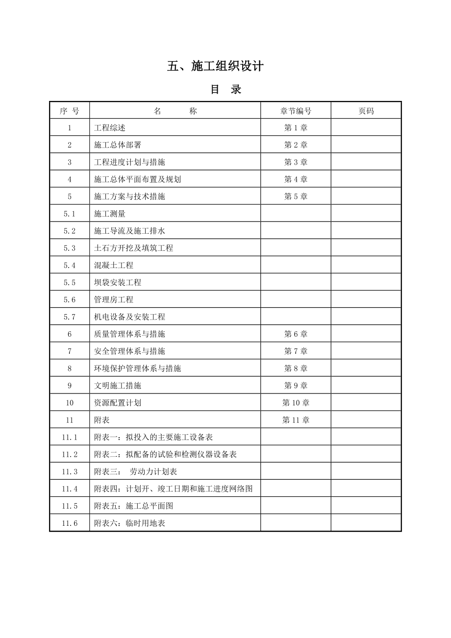 （公司治理）义马石河河道治理施工组织设计_第1页