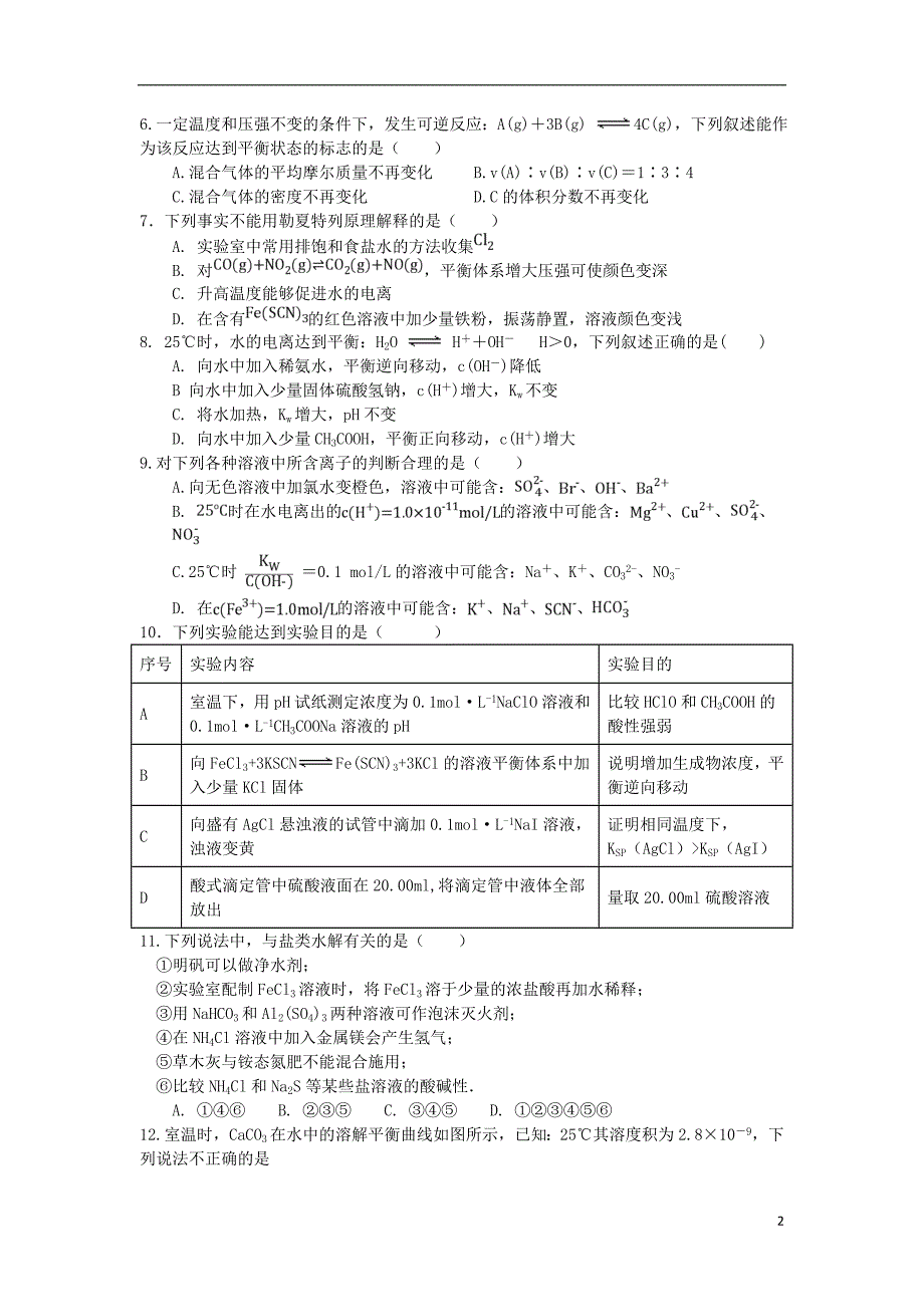 江西2020高二化学第二次段考.doc_第2页