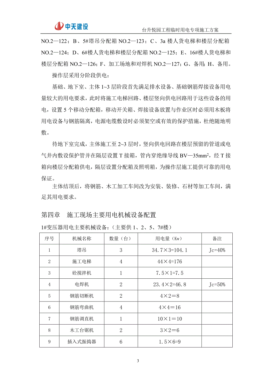 （建筑工程管理）台升悦园工程临时用电专项施工方案_第4页