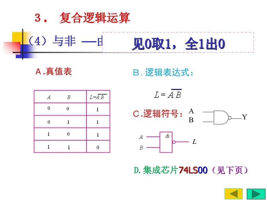 第2讲-逻辑门与逻辑运算公式讲课资料_第5页