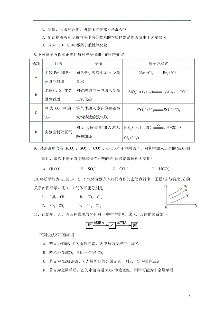 内蒙古高二化学期末考试 1.doc_第2页