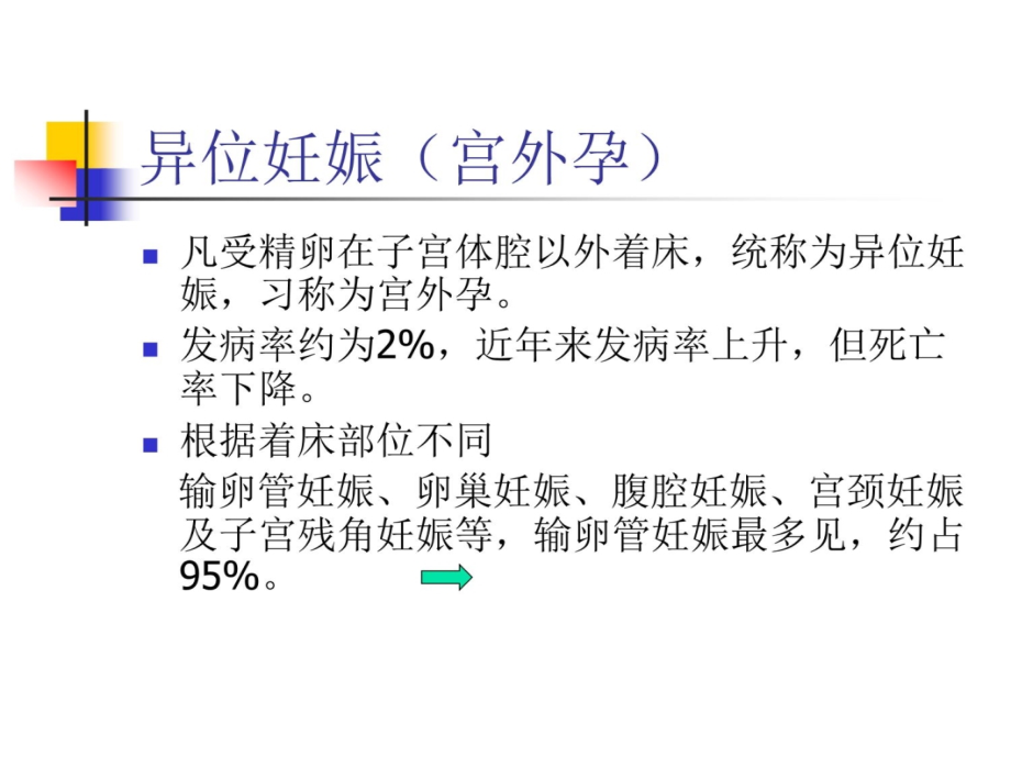 妇产科学--异位妊娠(宫外孕)讲解学习_第3页