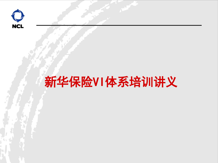 新华保险VI体系建设方案_第1页