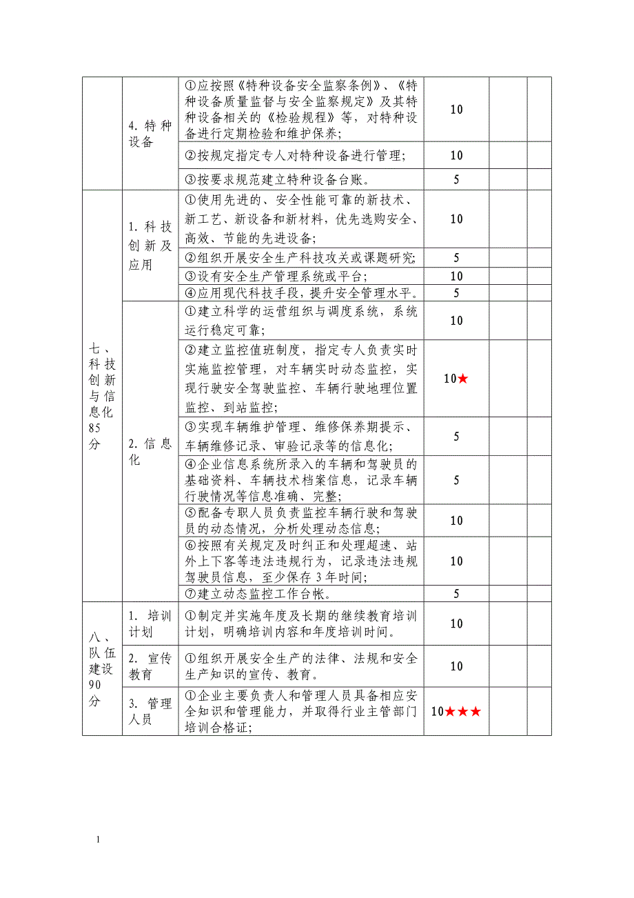 交通运输企业安全生产标准化达标考评指标(这个比较全)讲解材料_第4页