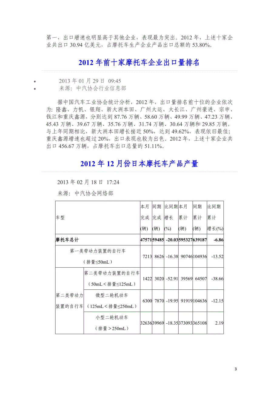 （生产管理知识）XXXX年摩托车生产企业经济效益简析(月度)_第3页