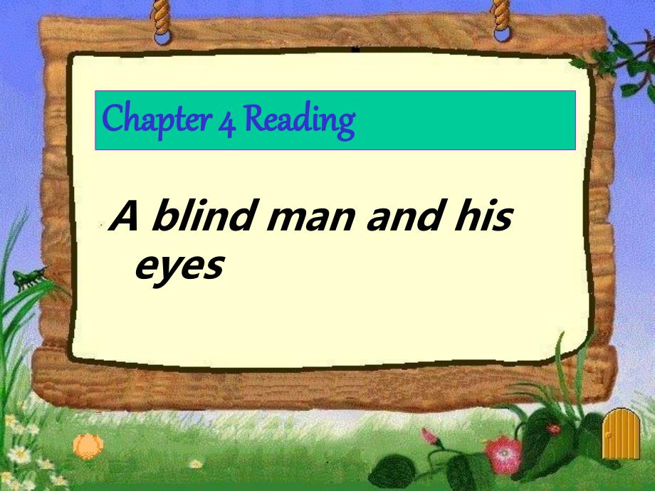 B C4 A blind man and his eyes_第4页