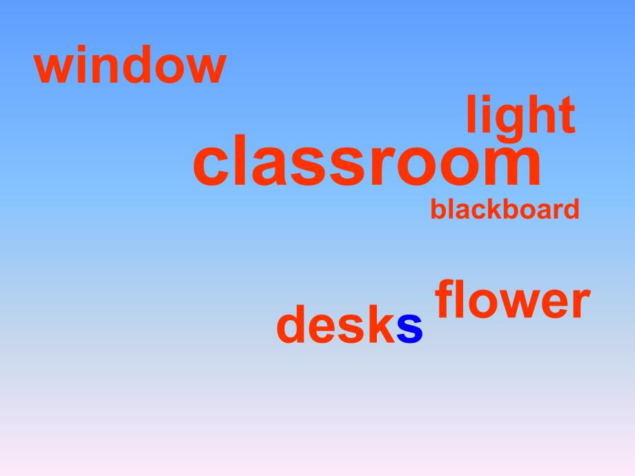 人教（PEP）四年级上册英语Unit1 My Classroom 4 课件_第2页