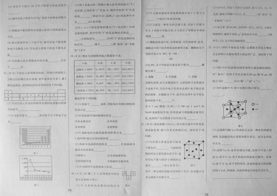 典中点高中化学 模块综合检测pdf选修3.pdf_第2页