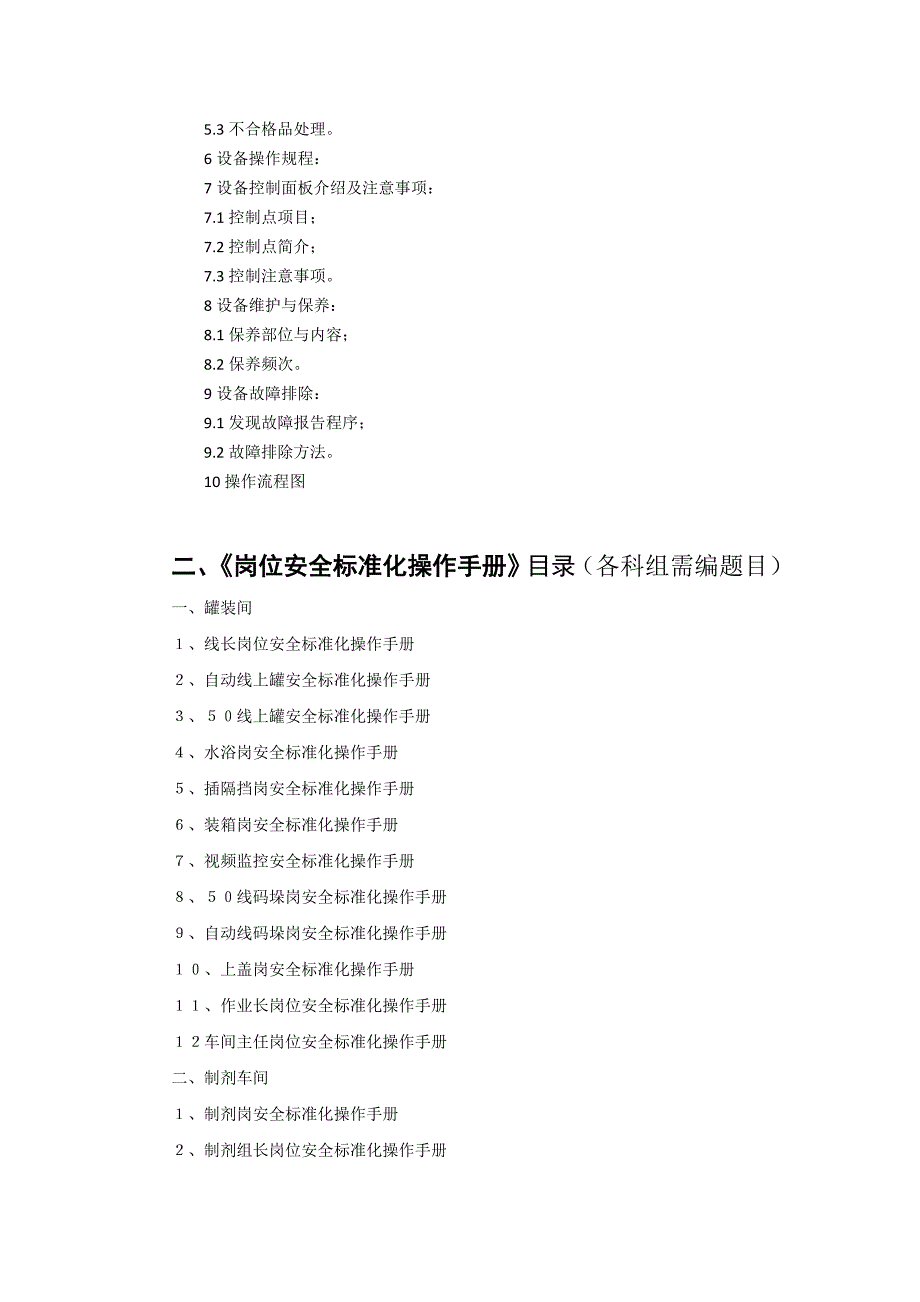 （企业经营管理）岗位标准化通知_第2页