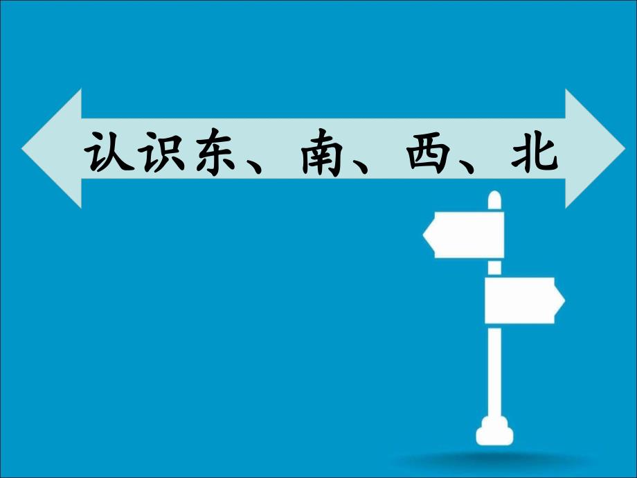 （赛课课件）西师大版三年级上册数学《认识东、南、西、北》_第2页