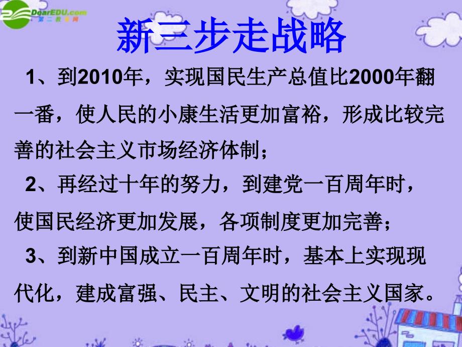 高中政治第四单元第十课全面建设小康社会的经济目标1新人教必修.ppt_第4页