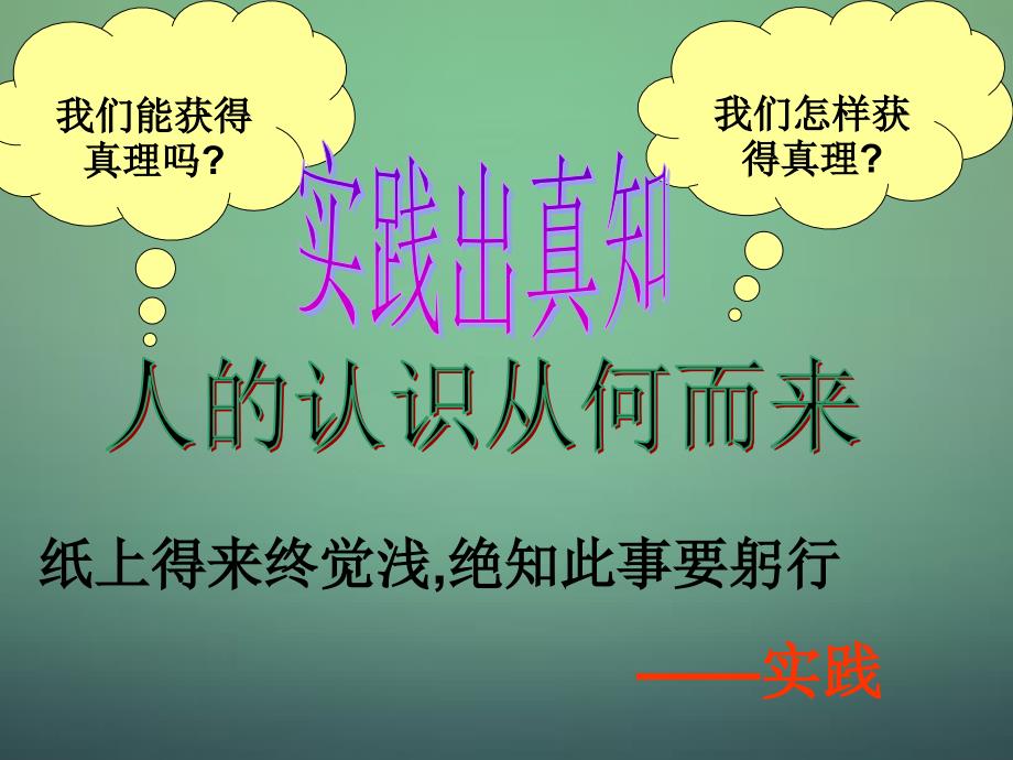 高中政治生活与哲学6.1人的认识从何而来新人教必修4.ppt_第2页