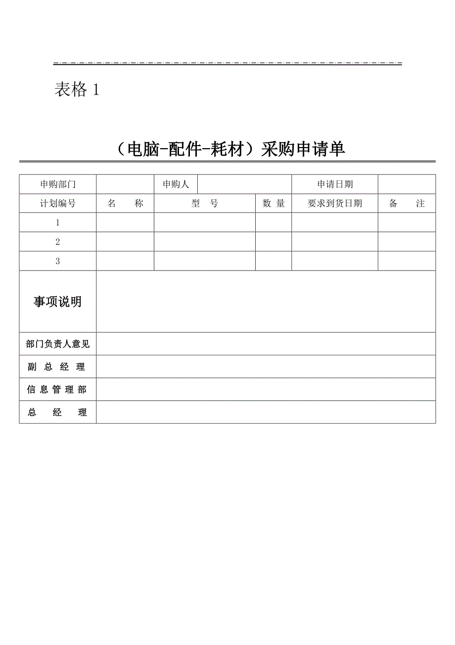 电脑设备管理制度表格及流程图(实用版)_第2页